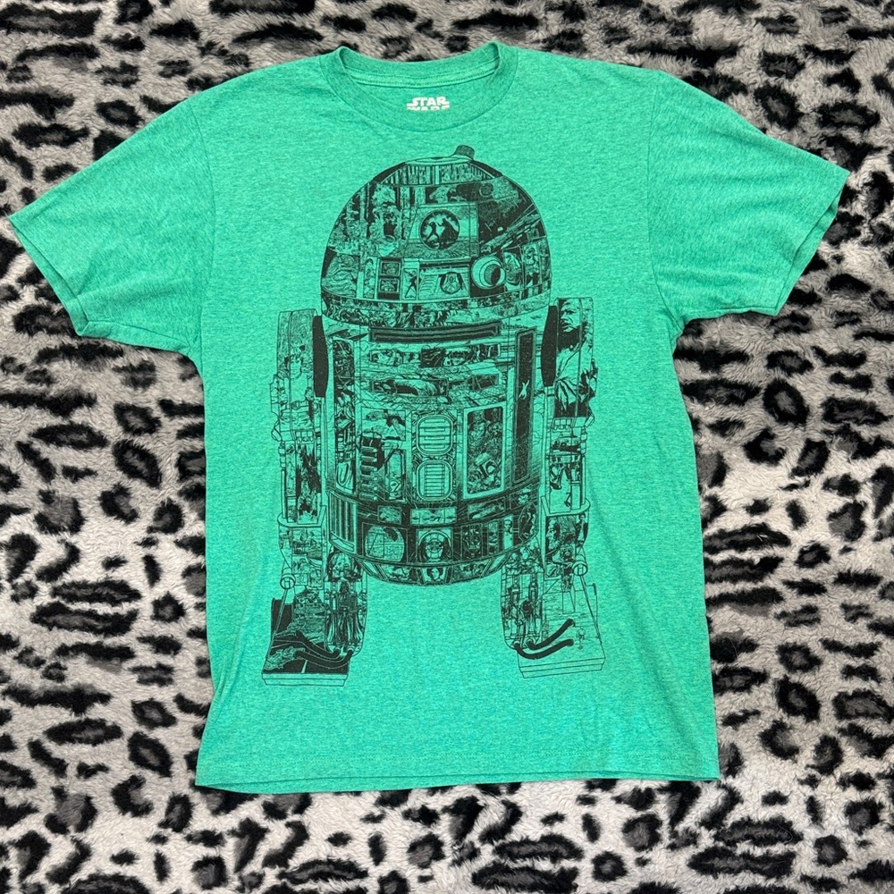 Star Wars Sea Green Graphic Shirt